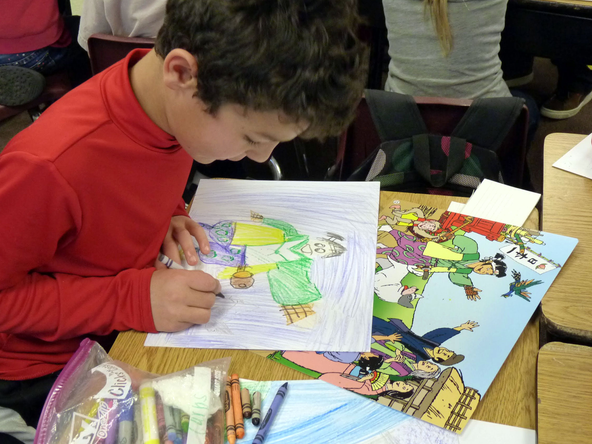 school kamishibai-sketch-ogre